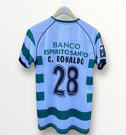 Maillot SPORTING LISBONNE Domicile 2002/2003 C.RONALDO