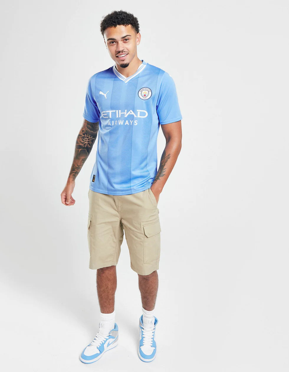 Maillot Match Manchester City Domicile 2023-2024